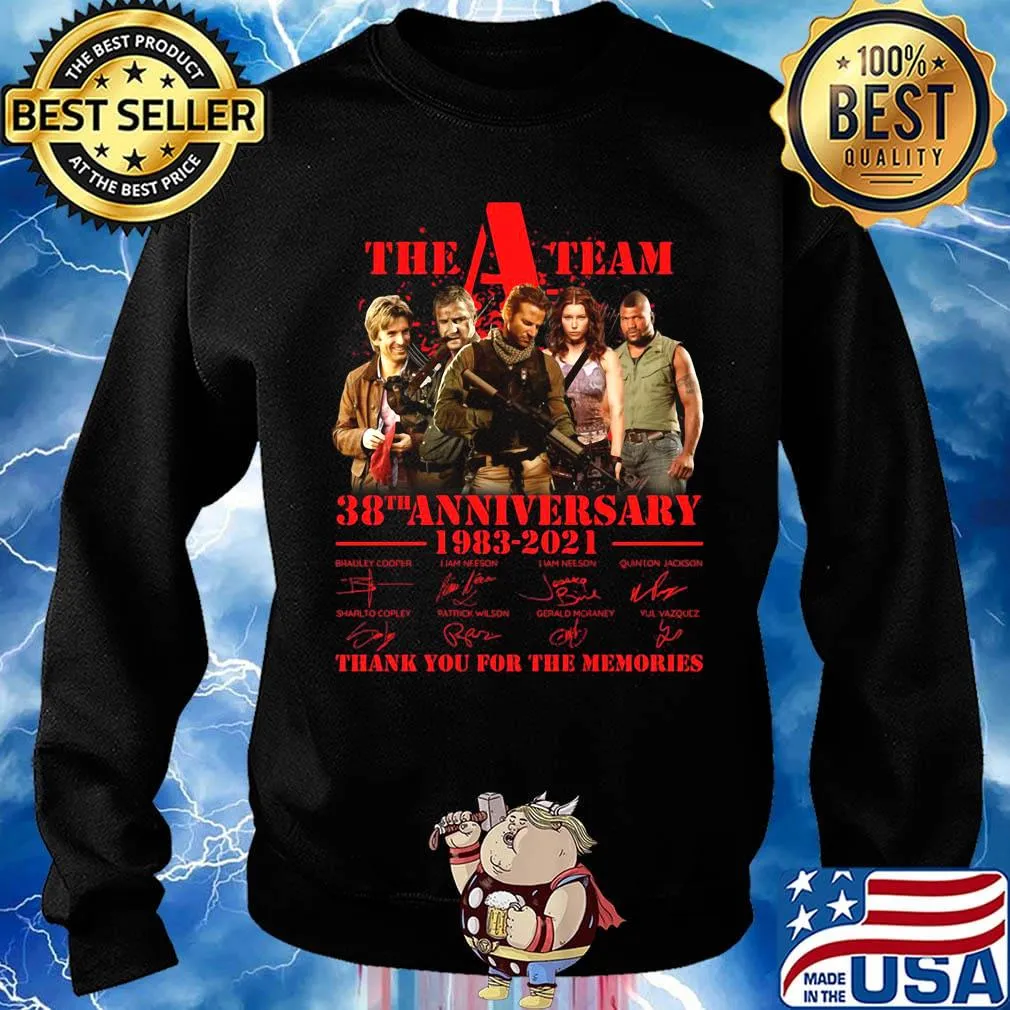 The a team 38th anniversary 1983 2021 thank you for the memories signatures s Sweater