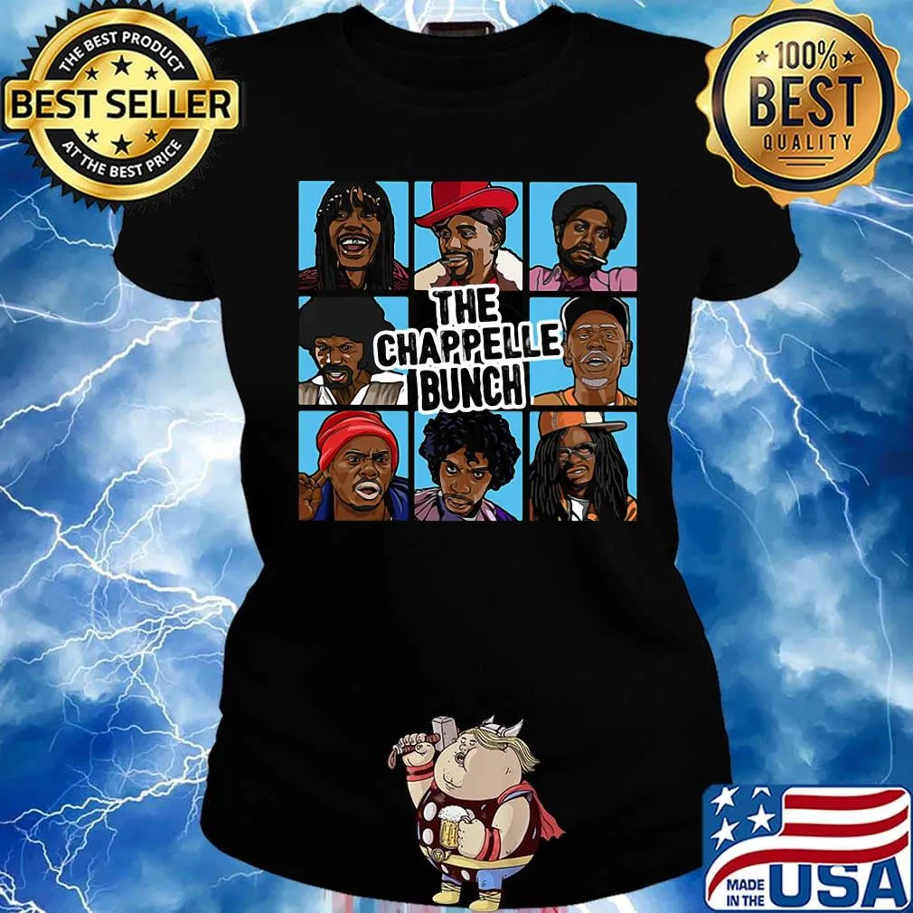 The chappelle bunch characters art s Ladies tee