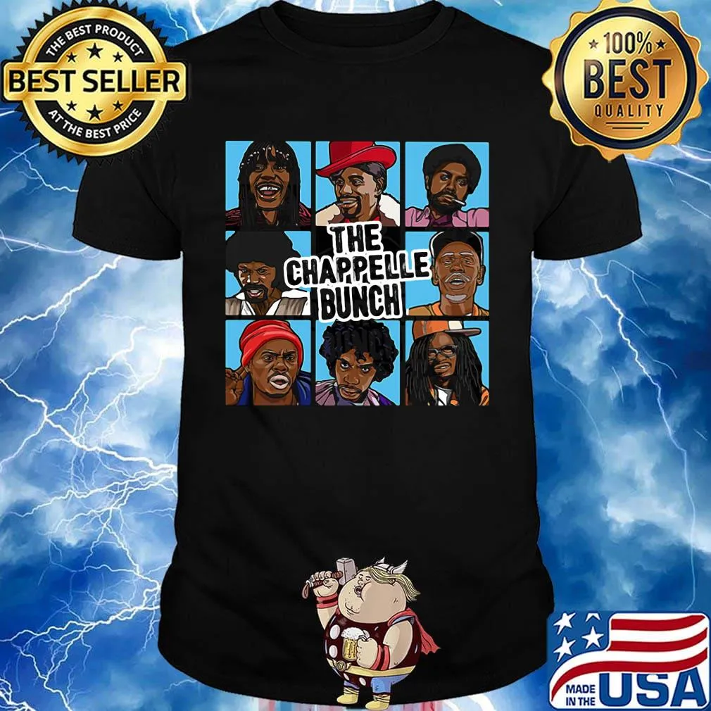 The chappelle bunch characters art shirt