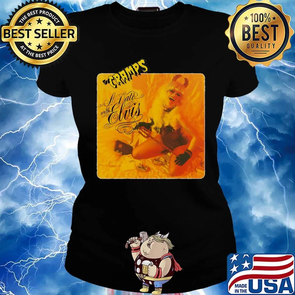 The cramps a date with elvis s Ladies tee