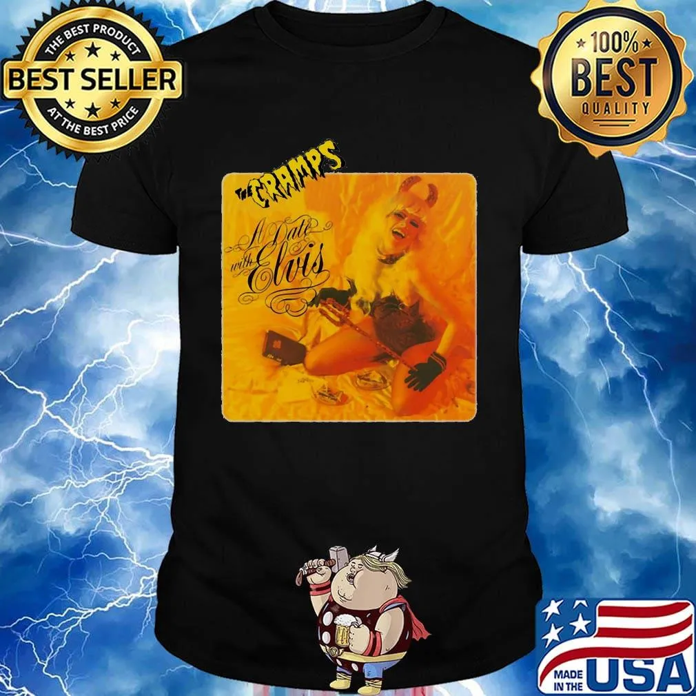 The cramps a date with elvis shirt