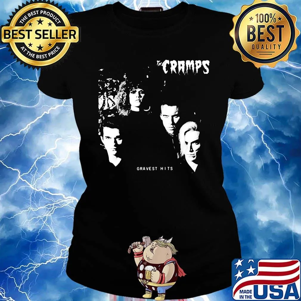 The cramps gravest hits s Ladies tee
