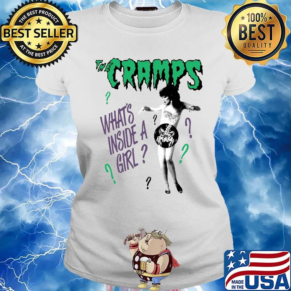 The cramps what's inside a girl s Ladies tee