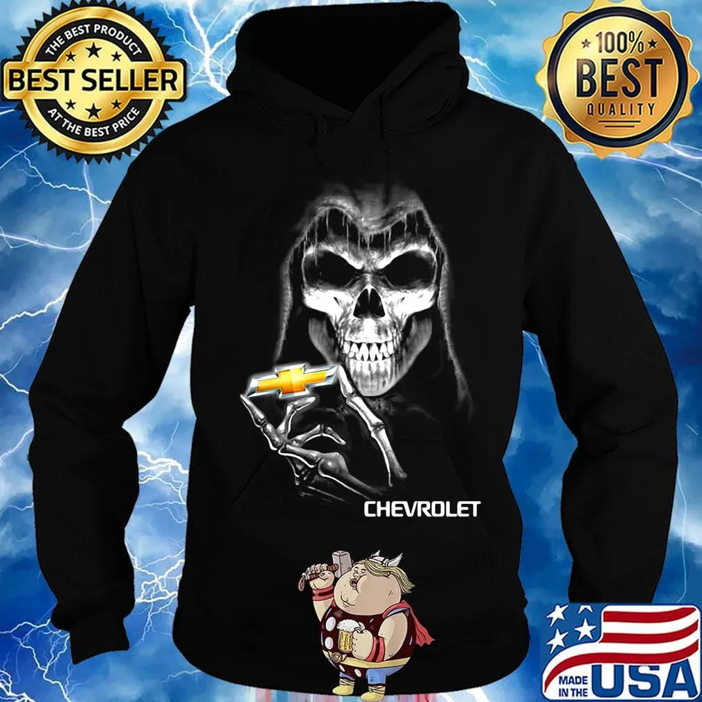 The death skull chevrolet logo s Hoodie