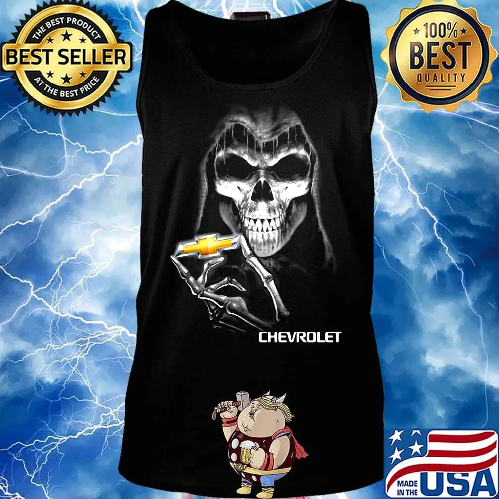 The death skull chevrolet logo s Tank top