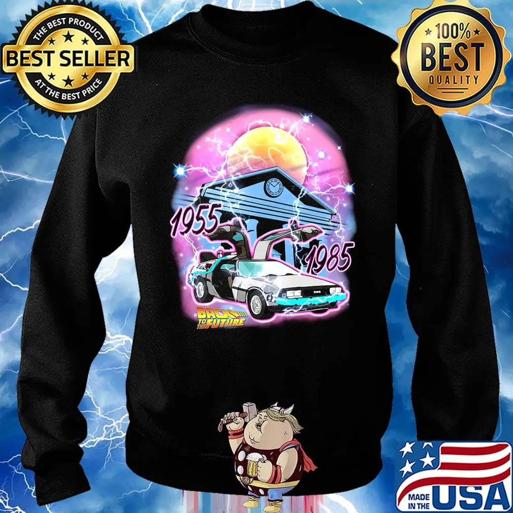 The future shirt destination 1955 time machine 1985 s Sweater