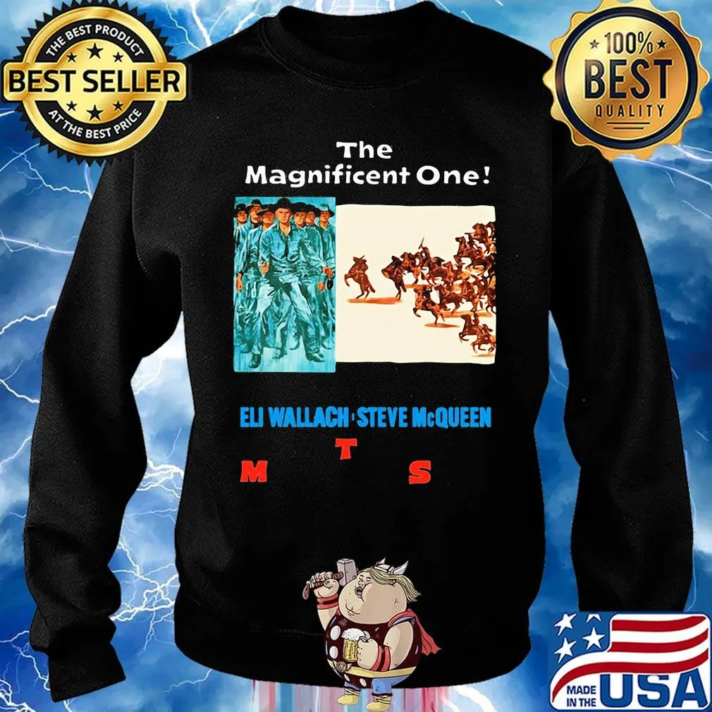 The Magnificent one eli wallach steve Mc queen s Sweater