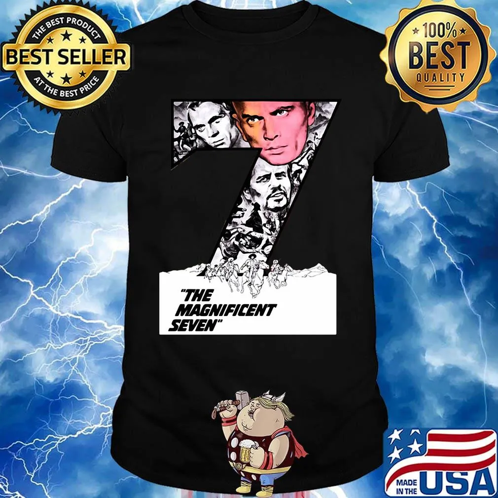 The Magnificent seven 7 character shirt