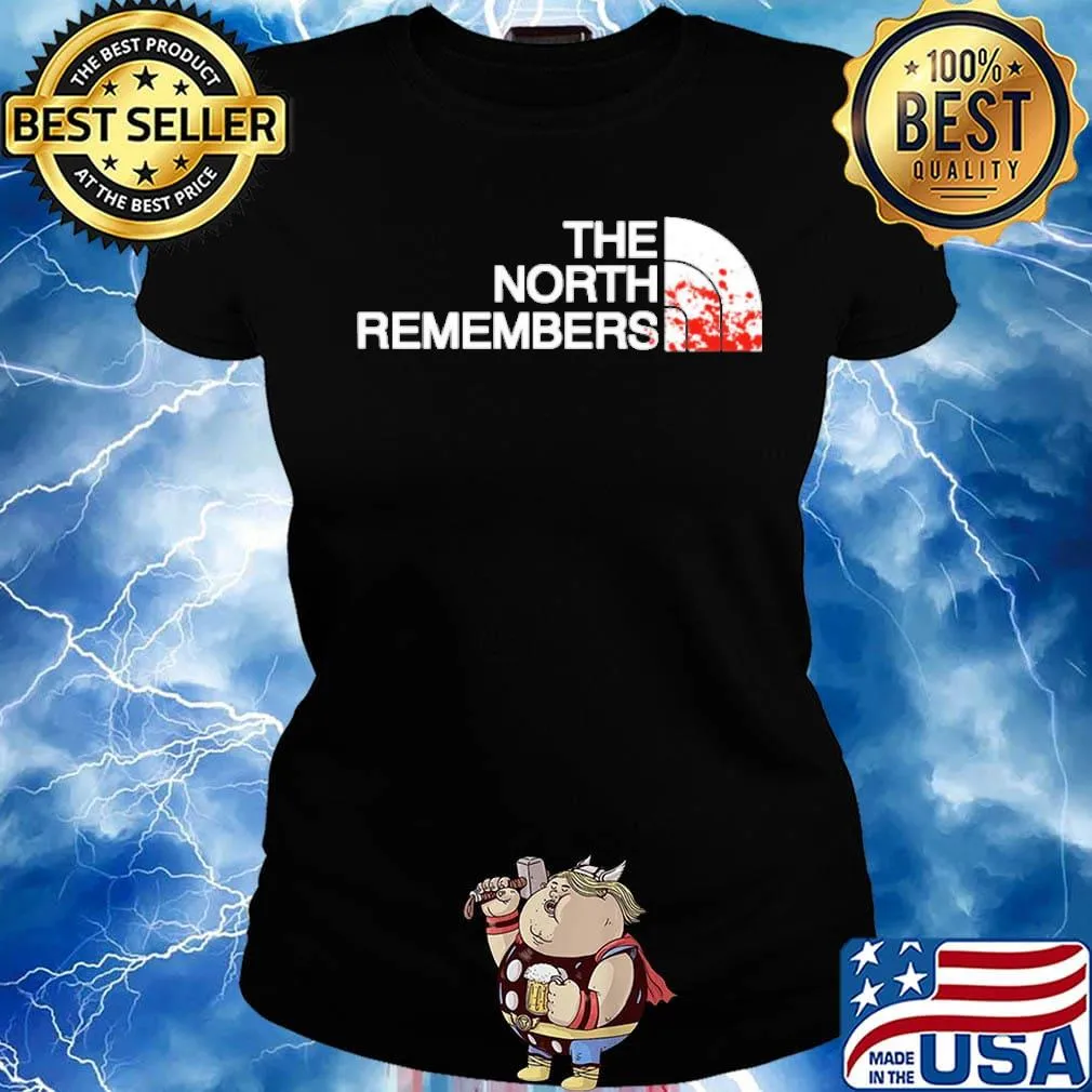 The North Remembers black s Ladies tee
