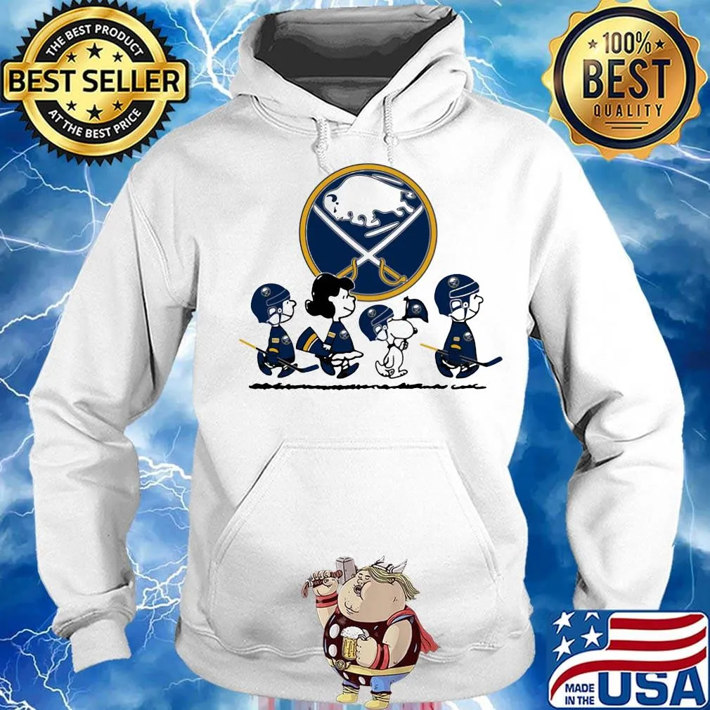 The peanuts buffalo sabres hockey logo s Hoodie