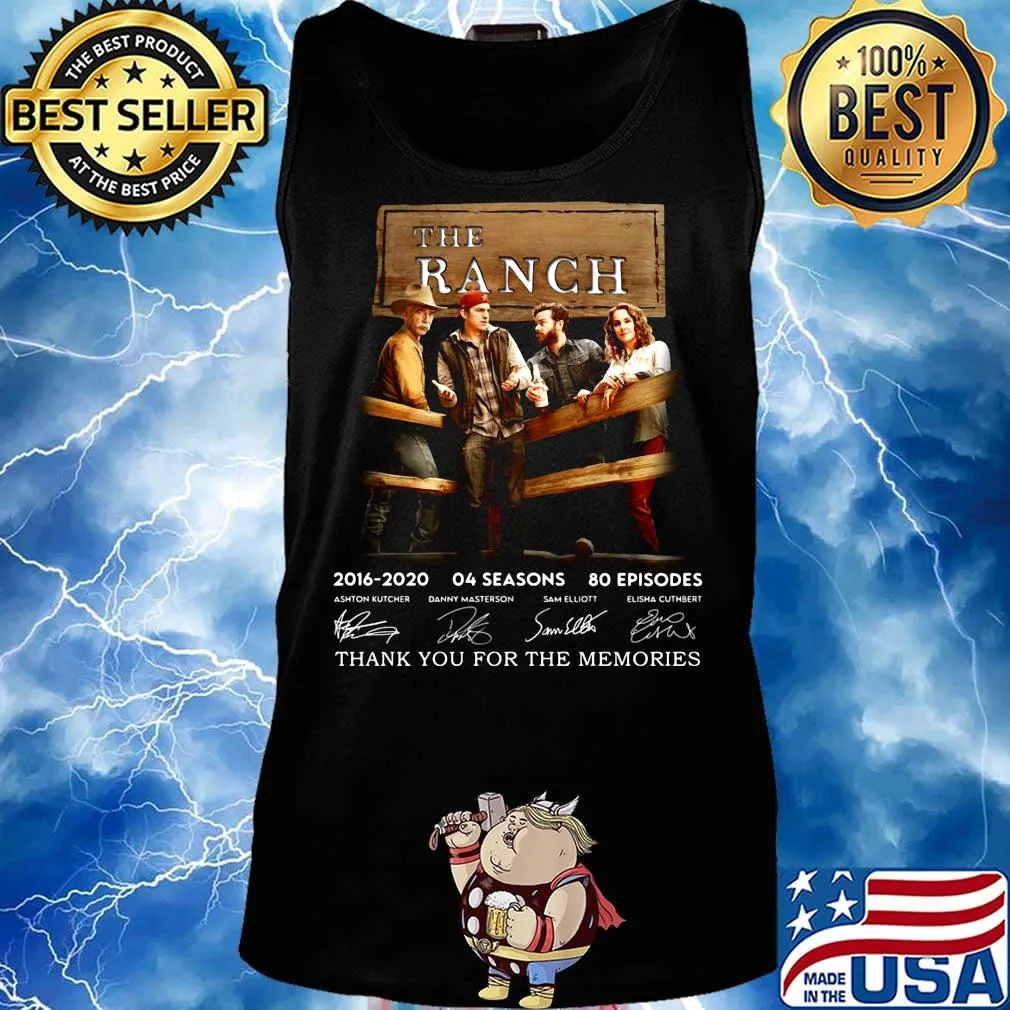 The ranch 2016 2020 04 seasons 80 episodes thank you for the memories signatures s Tank top
