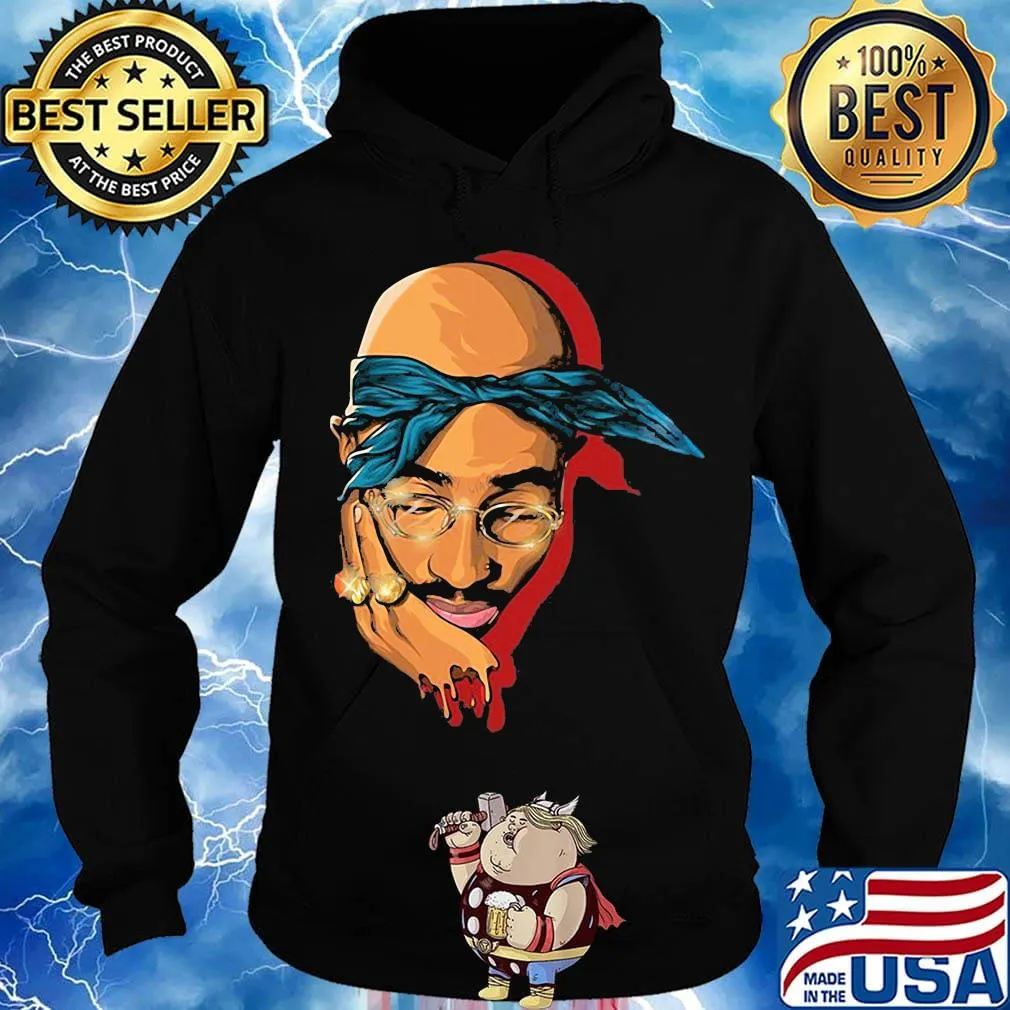 Tupac shakur rapper diamond art s Hoodie