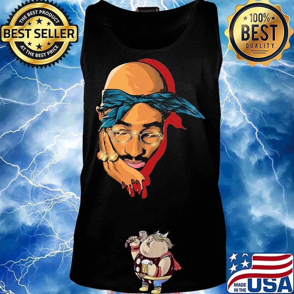 Tupac shakur rapper diamond art s Tank top