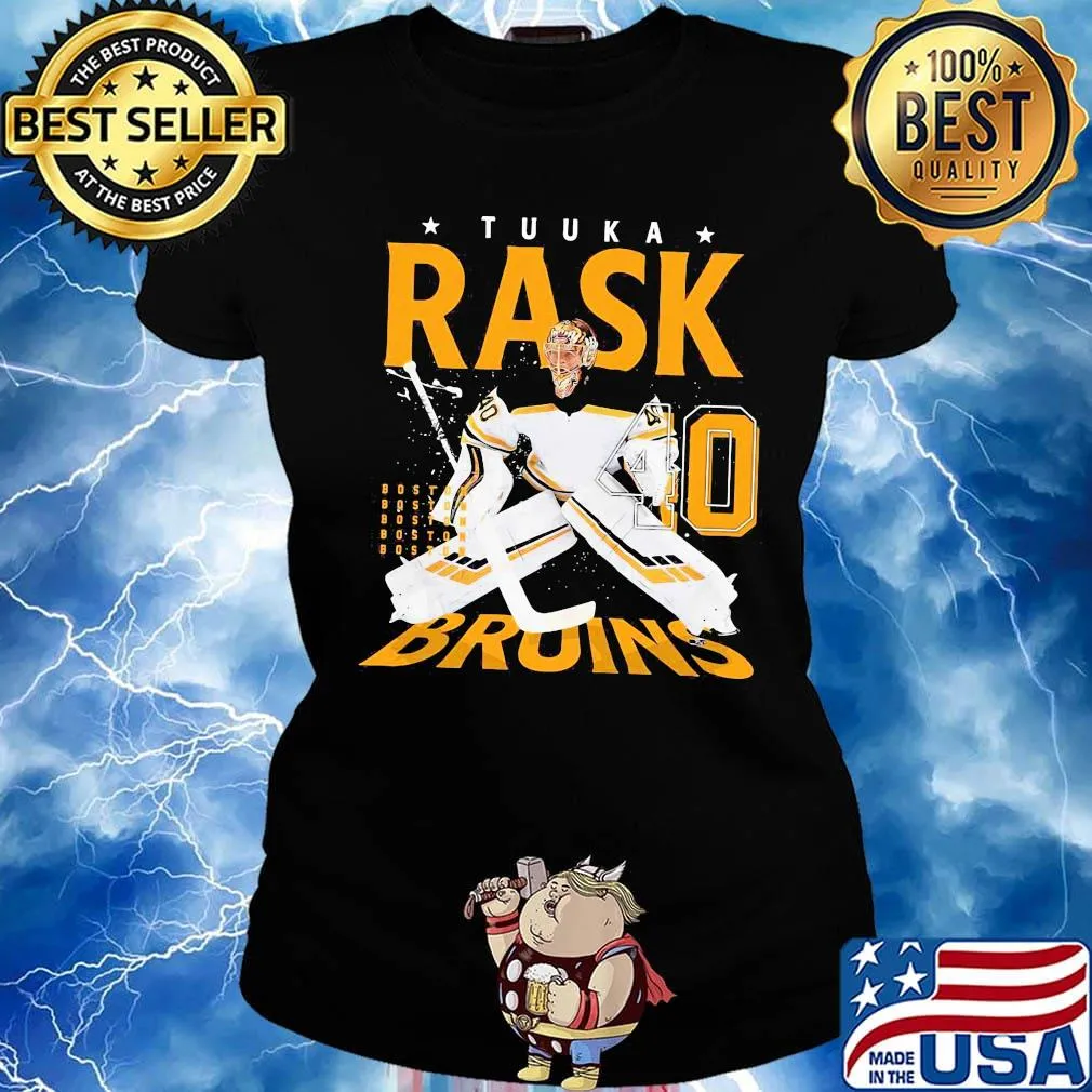 Tuukka rask 4 boston bruins hockey s Ladies tee