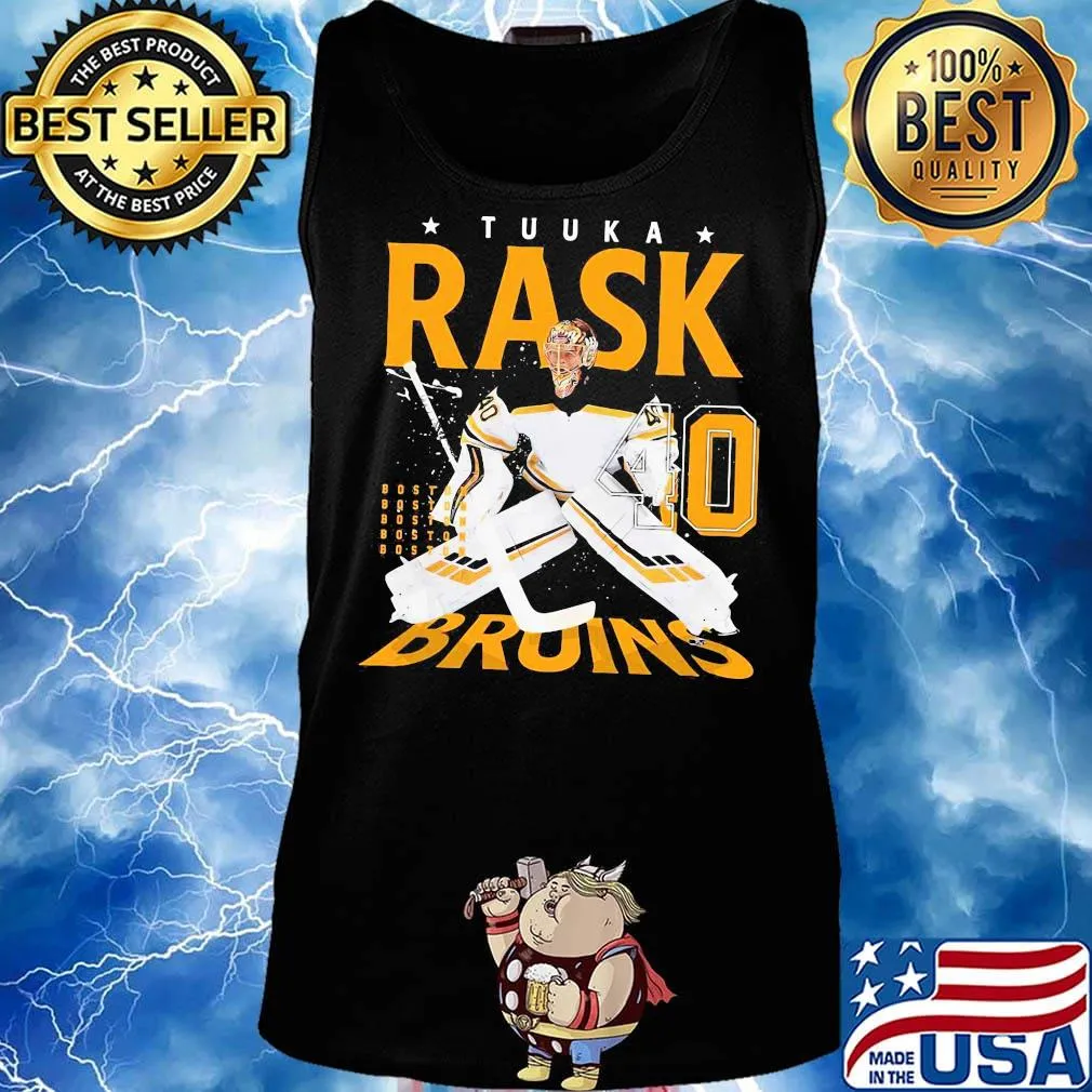 Tuukka rask 4 boston bruins hockey s Tank top