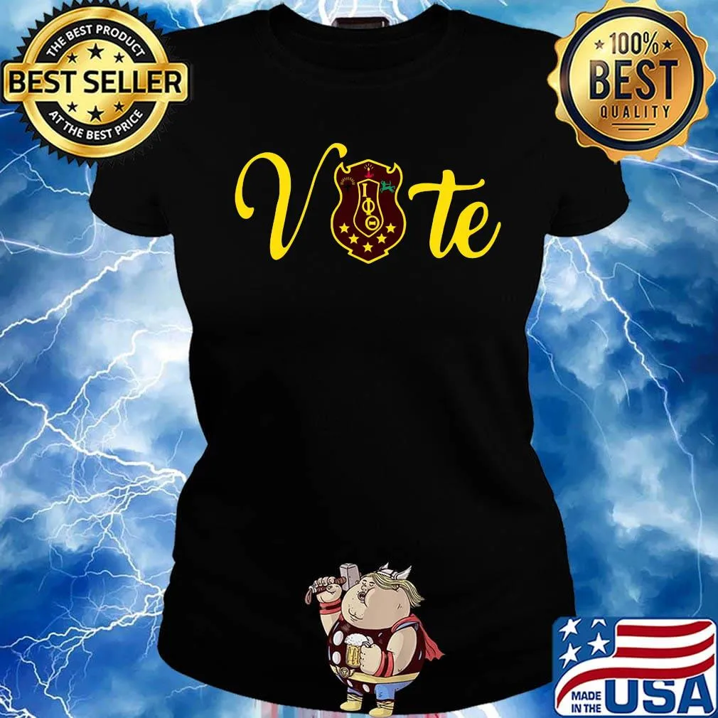 Vote iota phi theta s Ladies tee