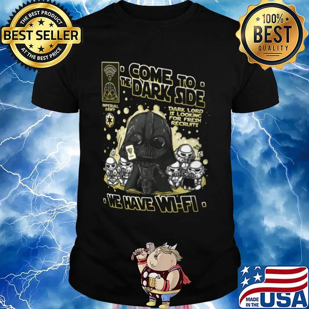 Wifi Wars In The Dark Side Shirt