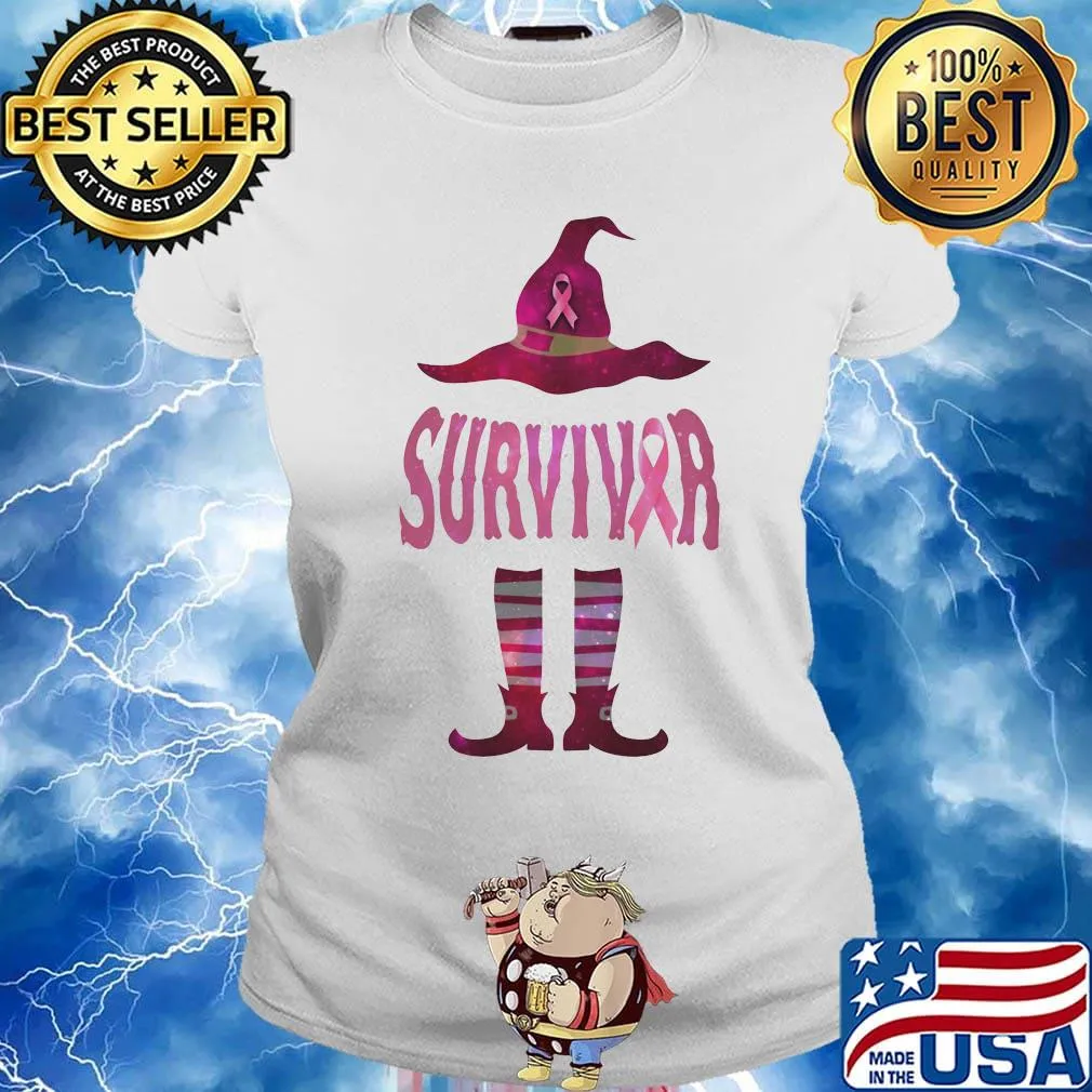 Witch survivor cancer awareness s Ladies tee