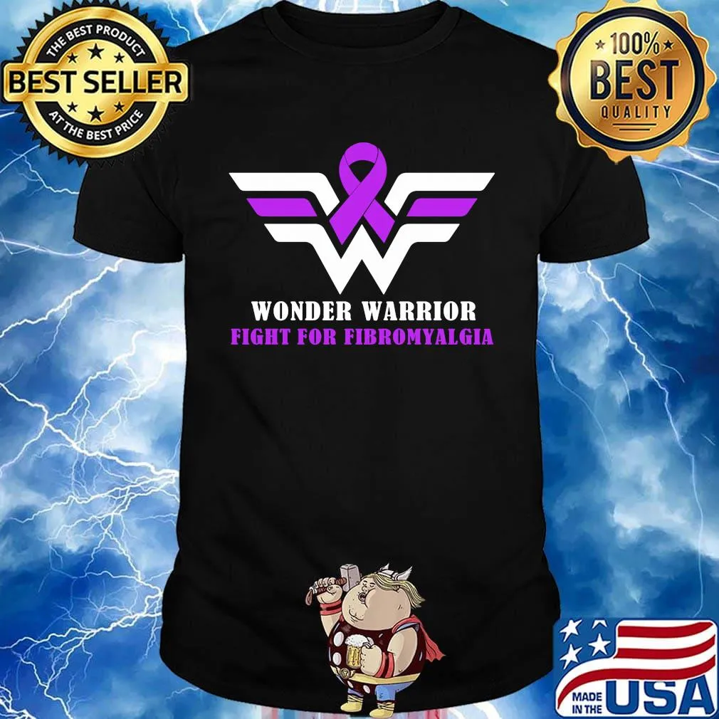 Wonder warrior fight for fibromyalgia shirt