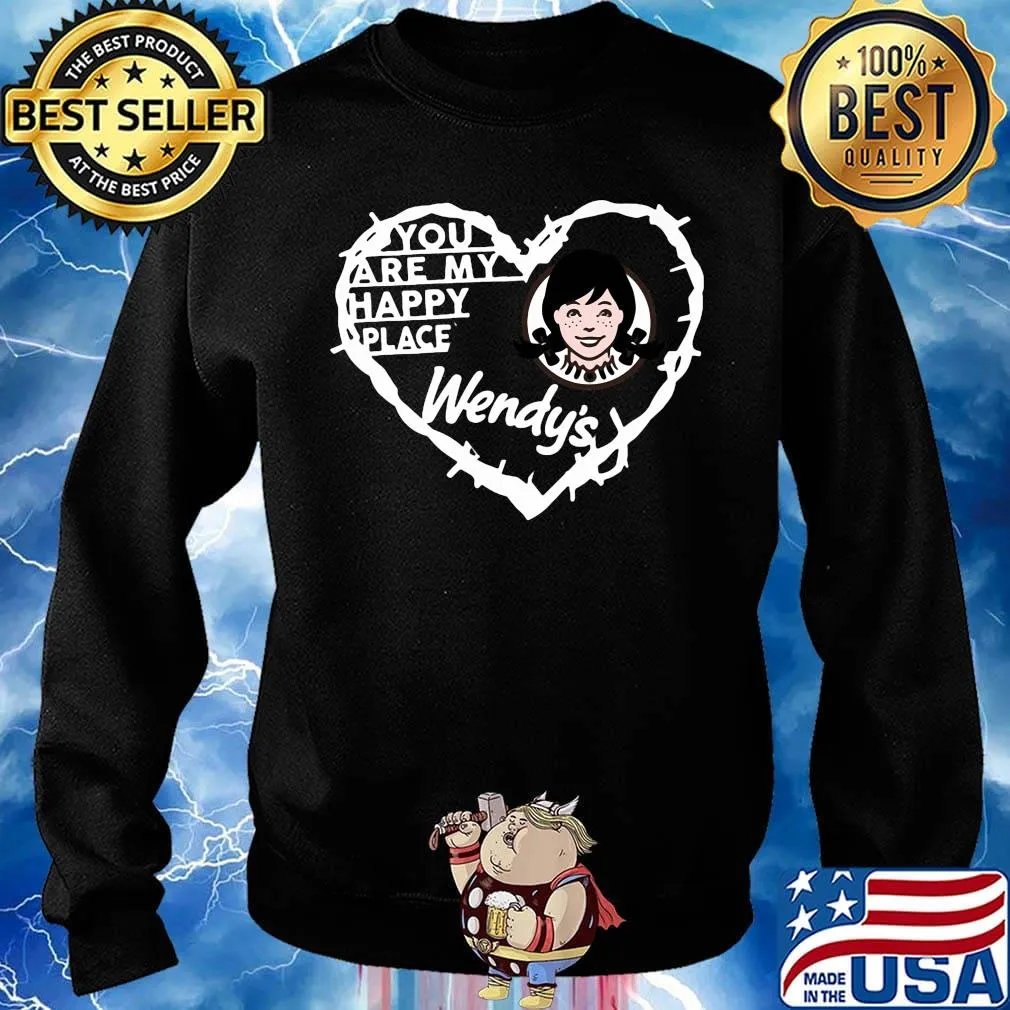 You are my happy place wendy's heart s Sweater