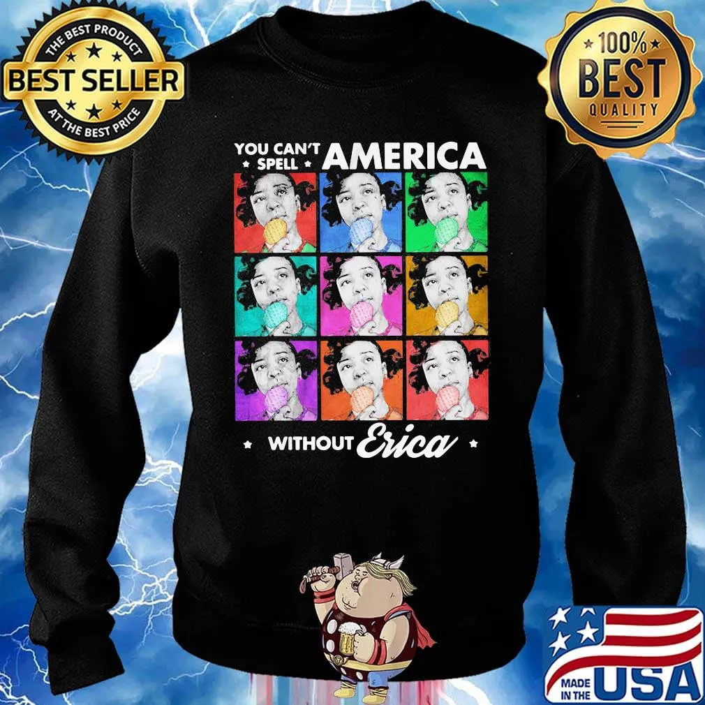 You can't spell america without erica vintage 2020 s Sweater