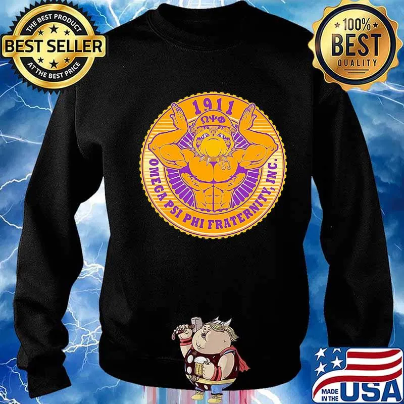 1911 omega psi phi fraternity inc bulldogs logo s Sweater