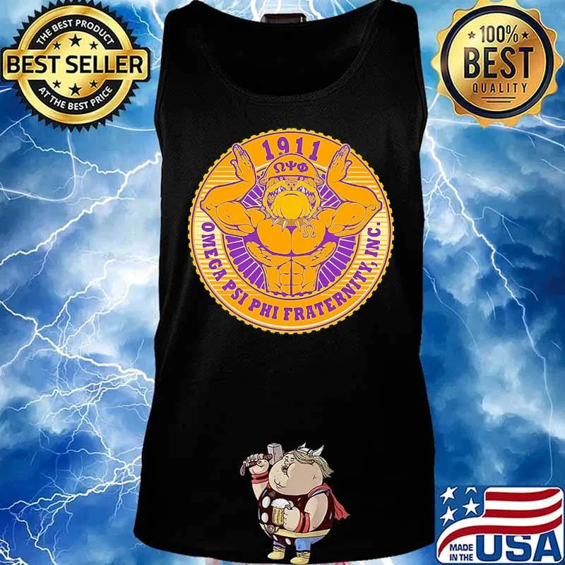 1911 omega psi phi fraternity inc bulldogs logo s Tank top