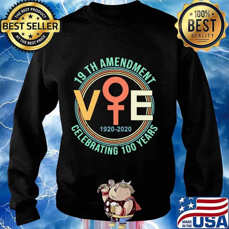 19th amendment vte 1920-2020 celebrating 100 years s Sweater
