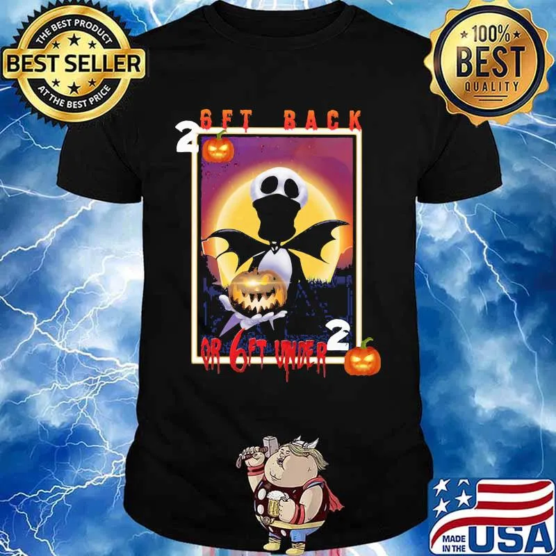 2020 Skull Witch 6Ft back or 6Ft under Halloween shirt