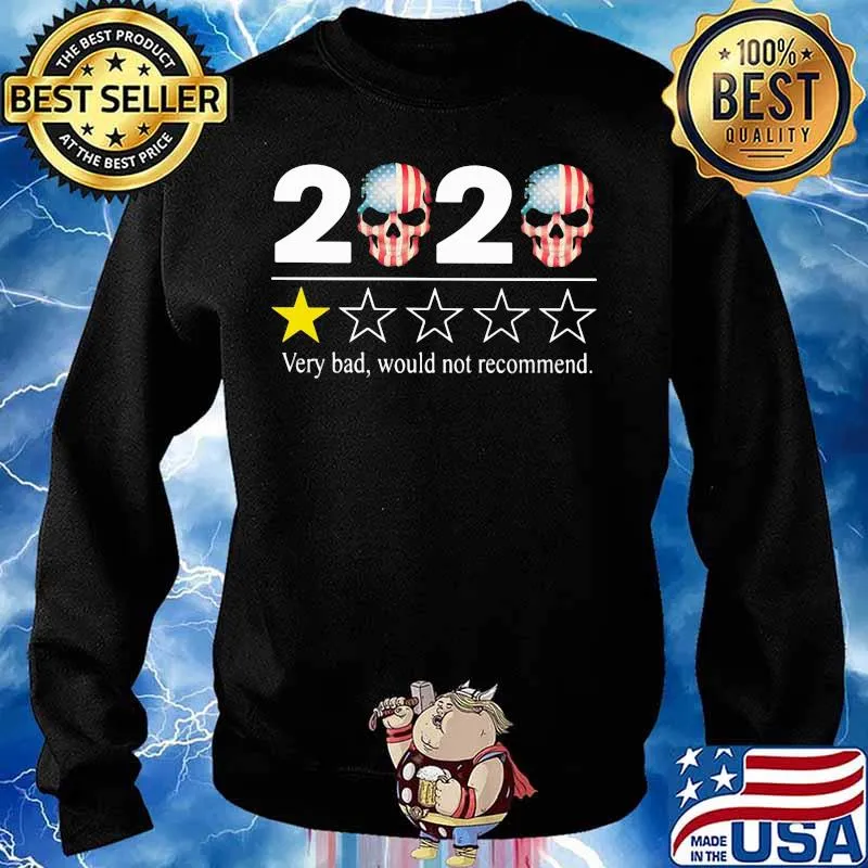 2020 very bad would not recommend Skull American Flag s Sweater