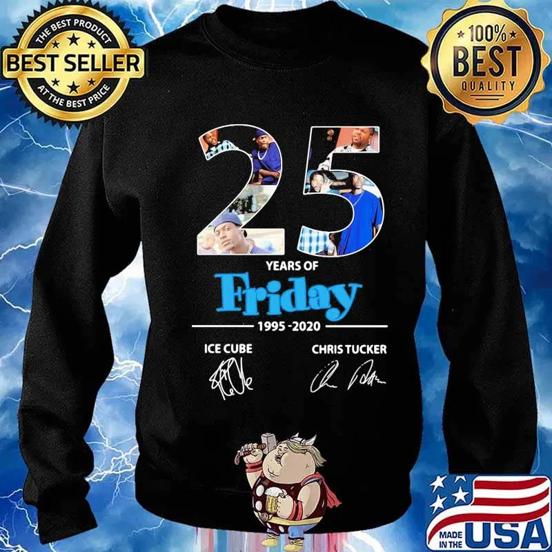 25 years of friday 1995 2020 signatures s Sweater
