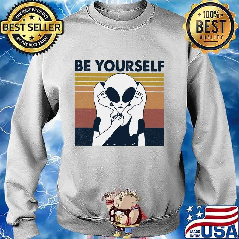 Alice be yourself vintage retro s Sweater