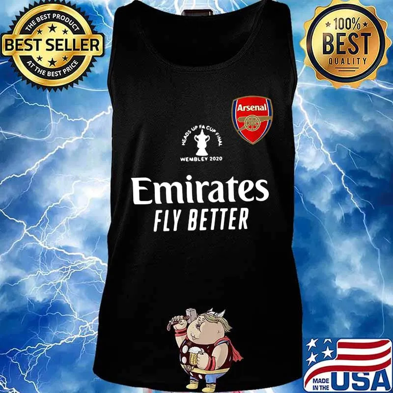 Arsenal meads wembley 2020 emirates fly better s Tank top