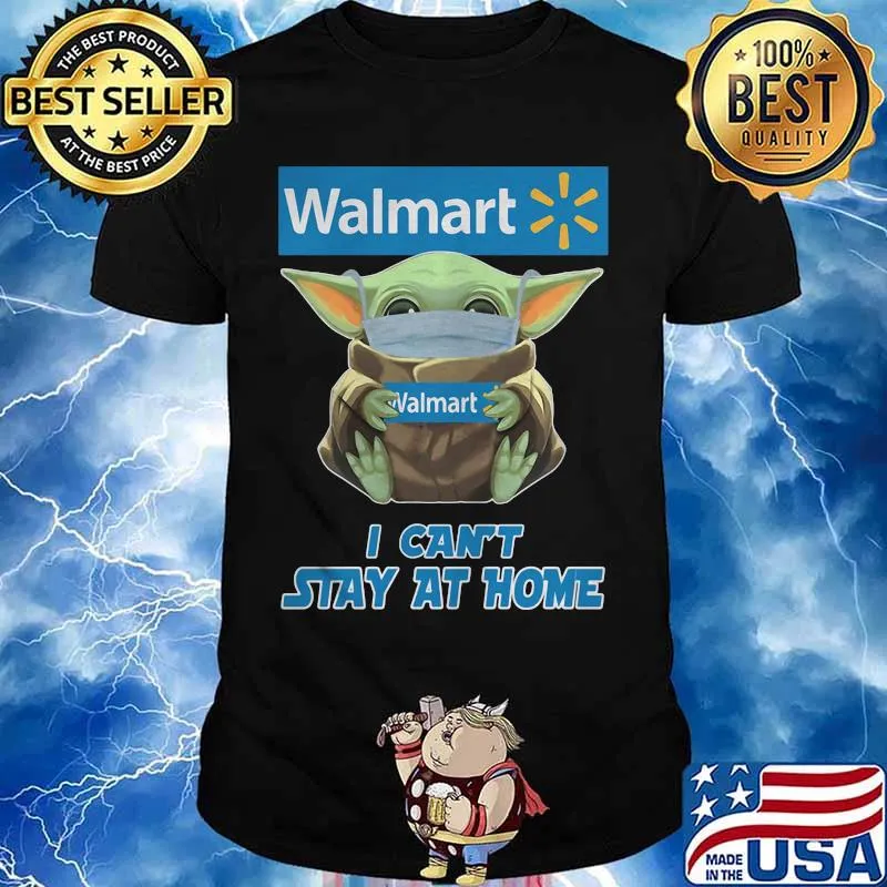 Baby yoda mask hug walmart i can't stay at home shirt