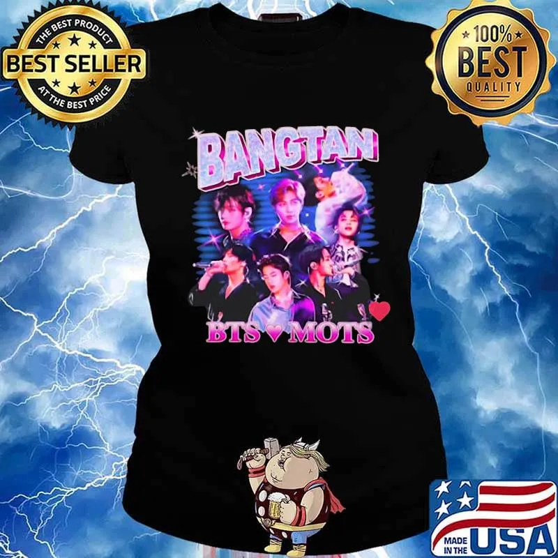 Bangtan bts mots hearts s Ladies tee