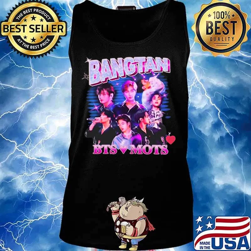 Bangtan bts mots hearts s Tank top