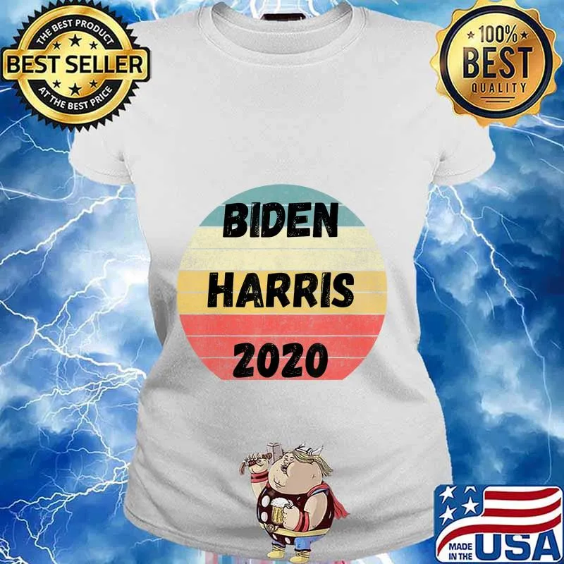 Biden Harris 2020 - Joe Biden Kamala Harris 2020 - Retro T-Shirt Ladies tee