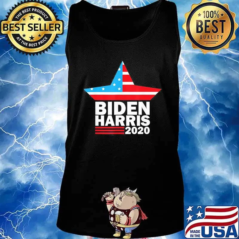 Biden Harris 2020 Star American Flag s Tank top