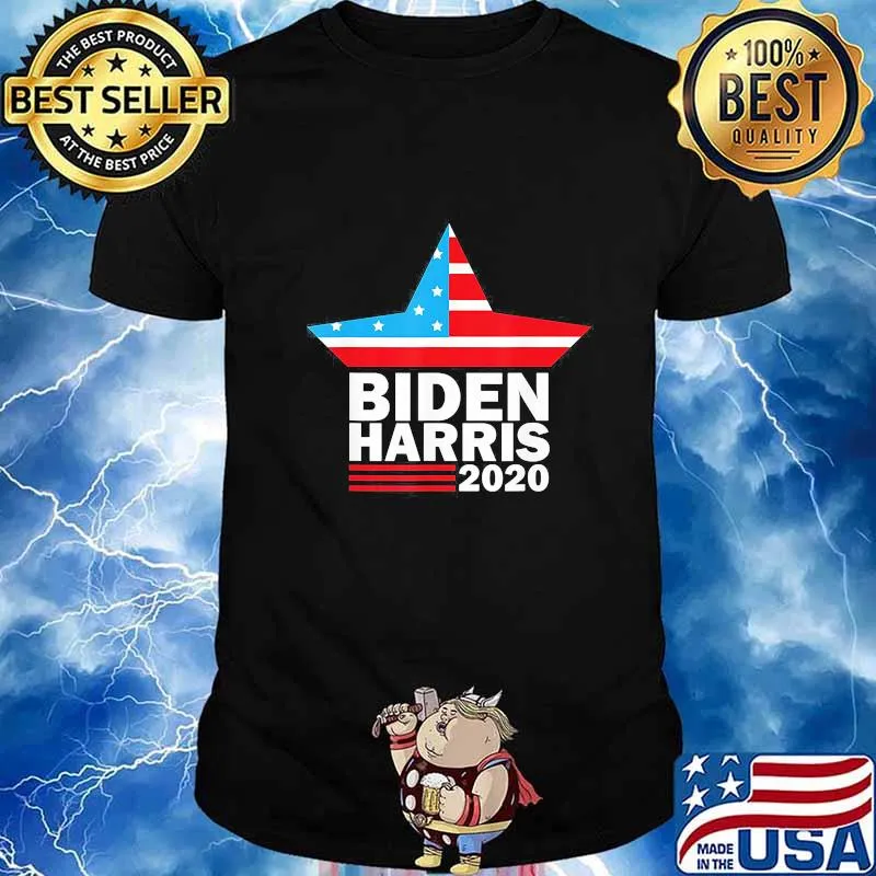 Biden Harris 2020 Star American Flag shirt