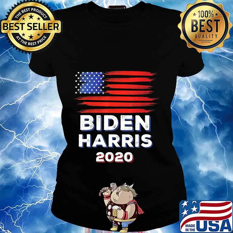 Biden Harris 2020 Vote for President Joe Biden Kamala Harris T-Shirt Ladies tee