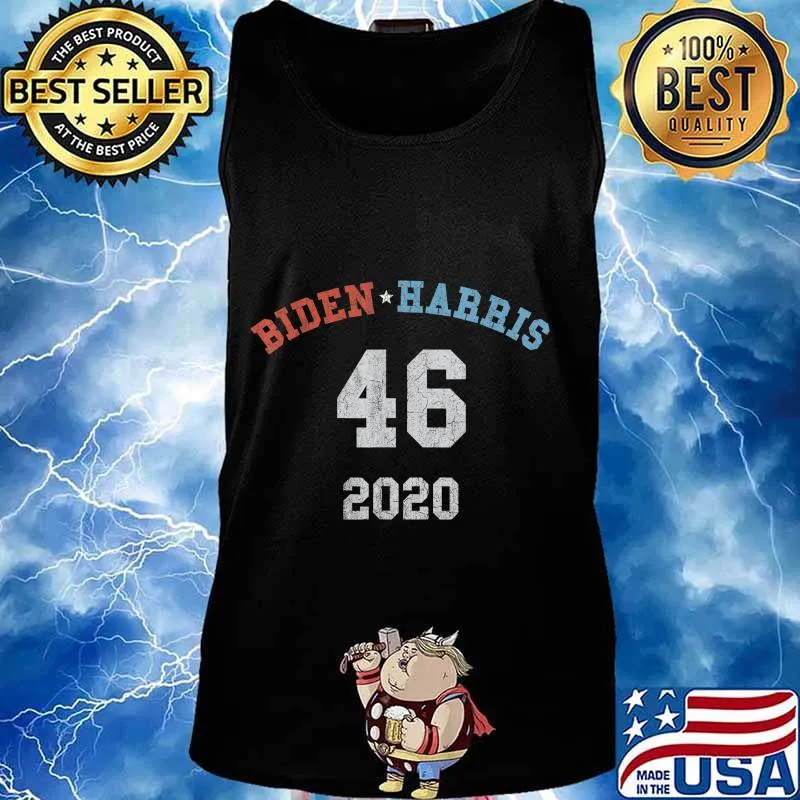 Biden harris 46 2020 for president s Tank top