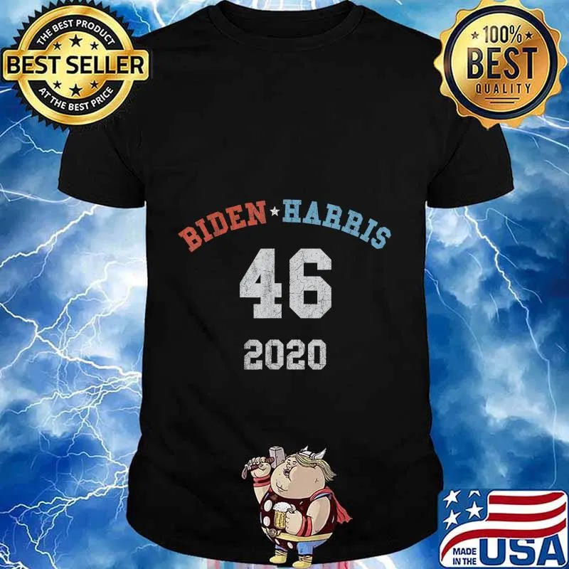 Biden harris 46 2020 for president shirt