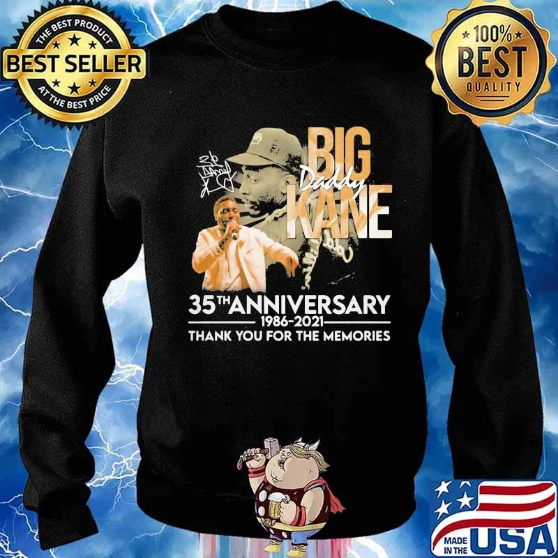 Big kane 35th anniversary 1986 2020 thank you for the memories signatures s Sweater