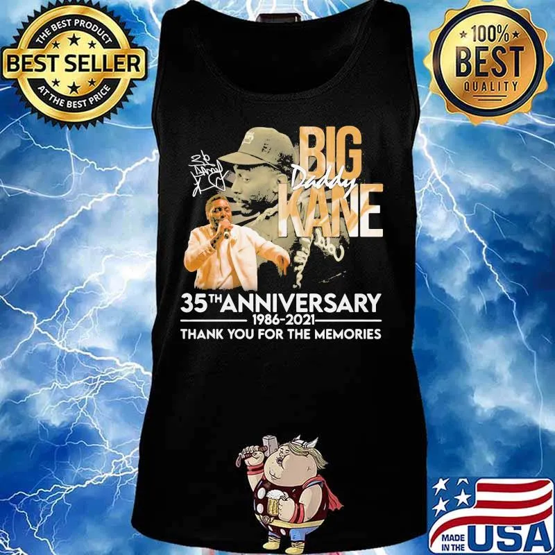 Big kane 35th anniversary 1986 2020 thank you for the memories signatures s Tank top