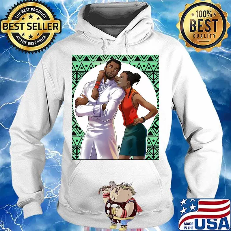 Black panther and shuri art s Hoodie