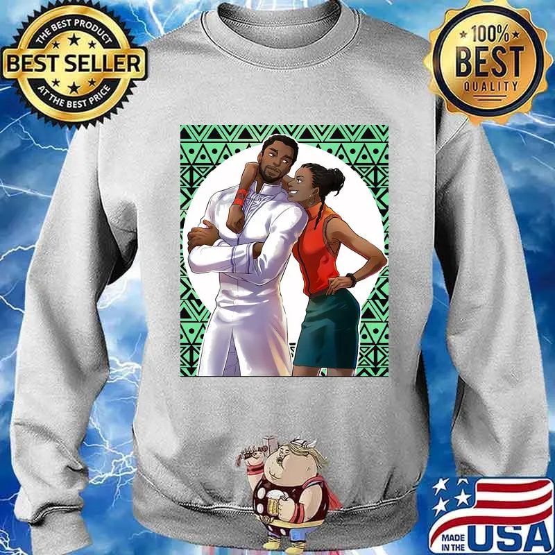 Black panther and shuri art s Sweater