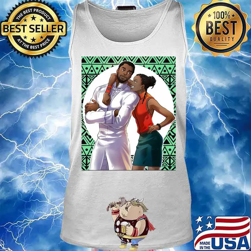 Black panther and shuri art s Tank top