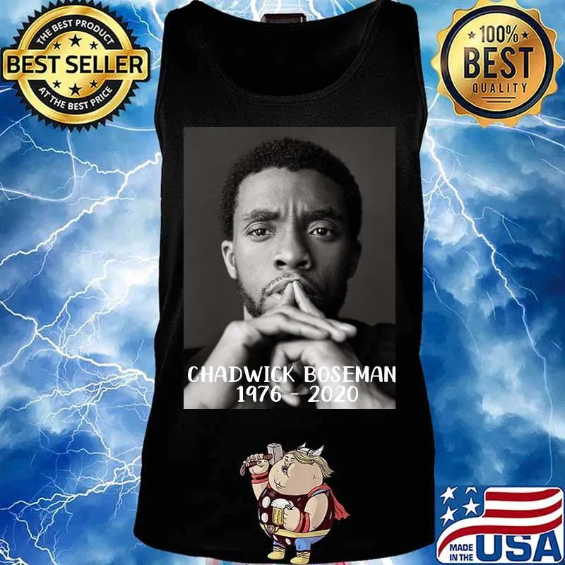 Black panther chadwick Boseman 1976 2020 s Tank top