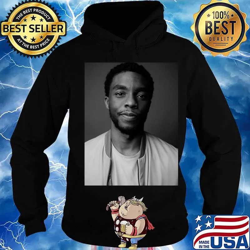 Black panther chadwick Boseman cast picture s Hoodie
