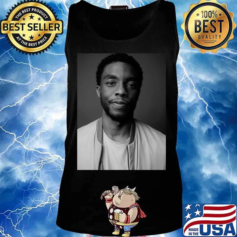 Black panther chadwick Boseman cast picture s Tank top